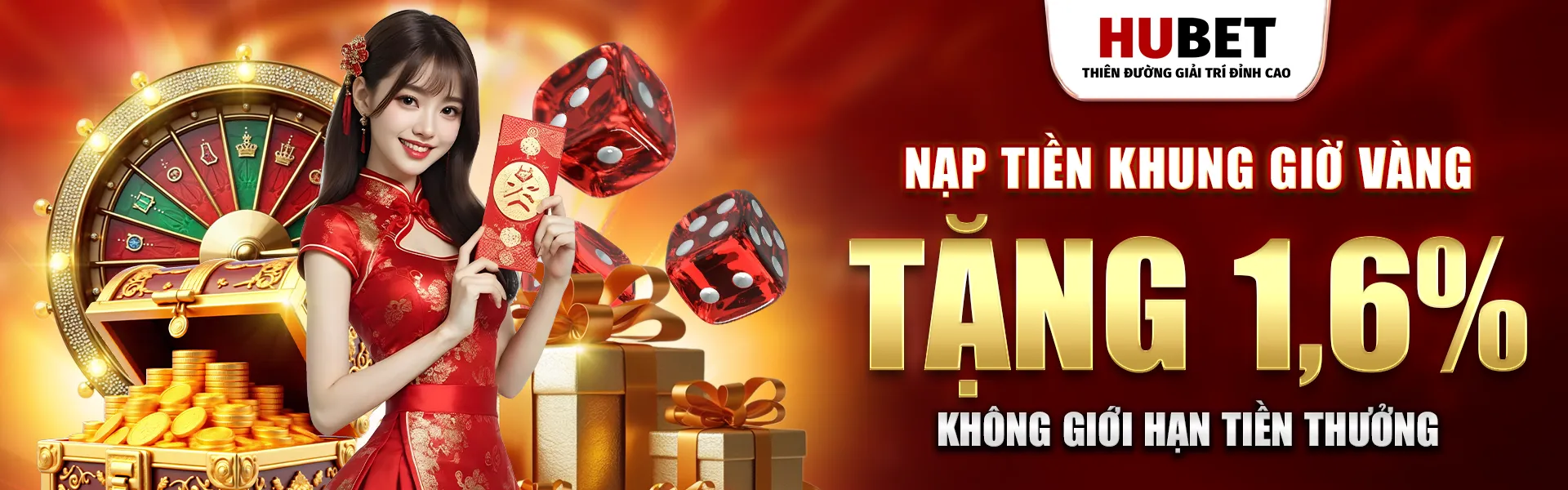 NẠP TIỀN HUBET KHUNG GIỜ VÀNG TẶNG TIỀN THƯỞNG KHÔNG GIỚI HẠN